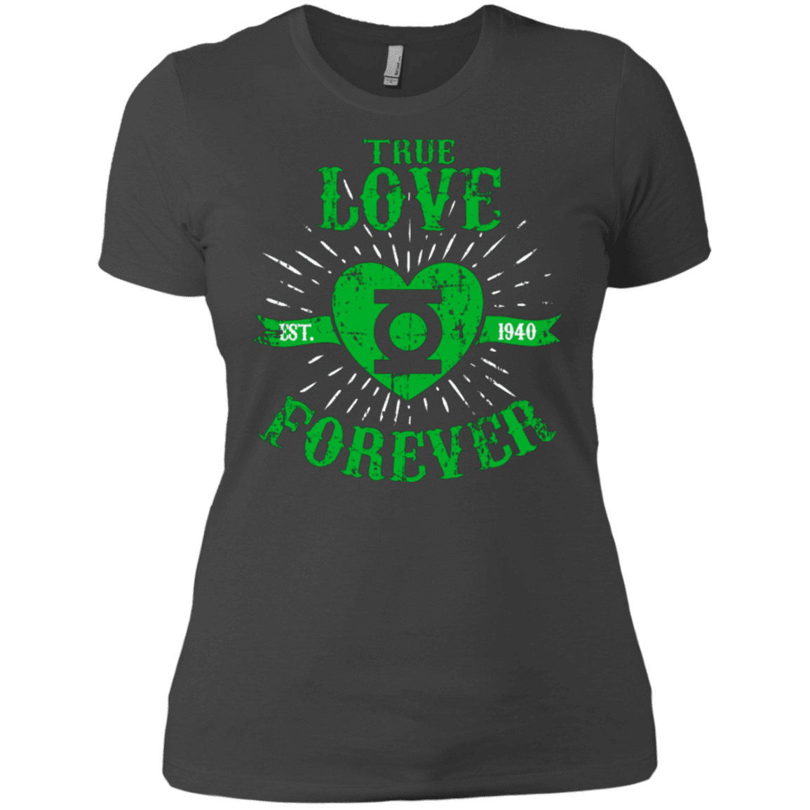 T-Shirts Heavy Metal / X-Small True Love Forever Lantern Women's Premium T-Shirt