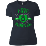 T-Shirts Indigo / X-Small True Love Forever Lantern Women's Premium T-Shirt