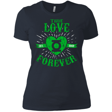 T-Shirts Indigo / X-Small True Love Forever Lantern Women's Premium T-Shirt