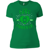 T-Shirts Kelly Green / X-Small True Love Forever Lantern Women's Premium T-Shirt