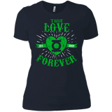 T-Shirts Midnight Navy / X-Small True Love Forever Lantern Women's Premium T-Shirt