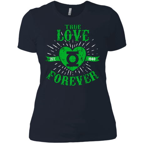 T-Shirts Midnight Navy / X-Small True Love Forever Lantern Women's Premium T-Shirt