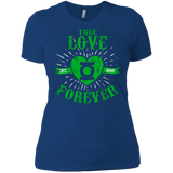 T-Shirts Royal / X-Small True Love Forever Lantern Women's Premium T-Shirt