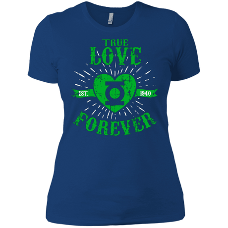 T-Shirts Royal / X-Small True Love Forever Lantern Women's Premium T-Shirt