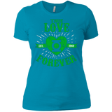 T-Shirts Turquoise / X-Small True Love Forever Lantern Women's Premium T-Shirt