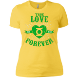 T-Shirts Vibrant Yellow / X-Small True Love Forever Lantern Women's Premium T-Shirt