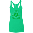 T-Shirts Envy / X-Small True Love Forever Lantern Women's Triblend Racerback Tank
