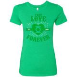 T-Shirts Envy / Small True Love Forever Lantern Women's Triblend T-Shirt