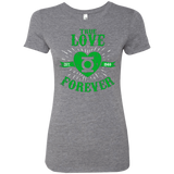 T-Shirts Premium Heather / Small True Love Forever Lantern Women's Triblend T-Shirt