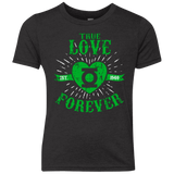 T-Shirts Vintage Black / YXS True Love Forever Lantern Youth Triblend T-Shirt