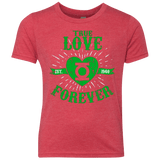 T-Shirts Vintage Red / YXS True Love Forever Lantern Youth Triblend T-Shirt