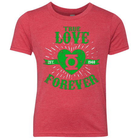 T-Shirts Vintage Red / YXS True Love Forever Lantern Youth Triblend T-Shirt
