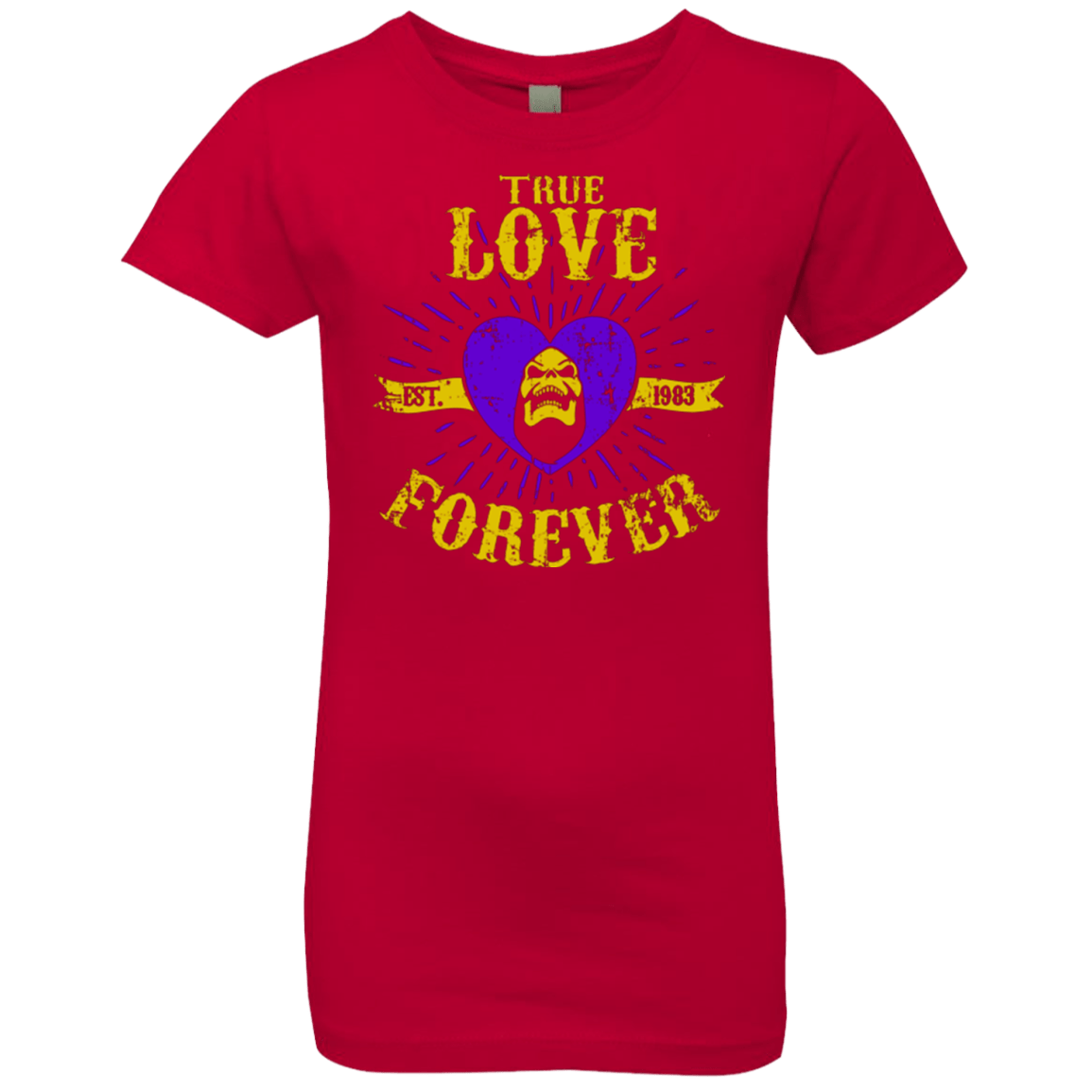 T-Shirts Red / YXS True Love Forever Masters Girls Premium T-Shirt