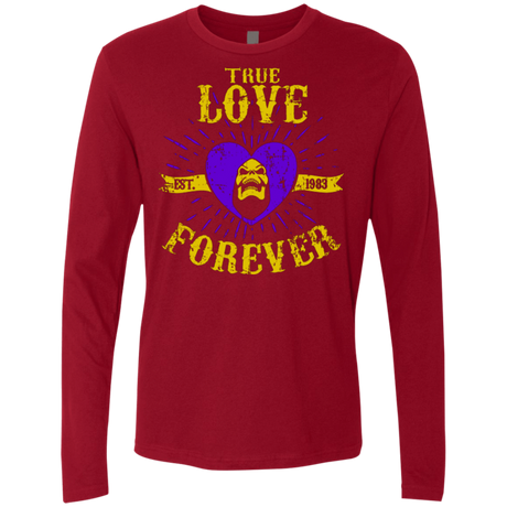 T-Shirts Cardinal / Small True Love Forever Masters Men's Premium Long Sleeve