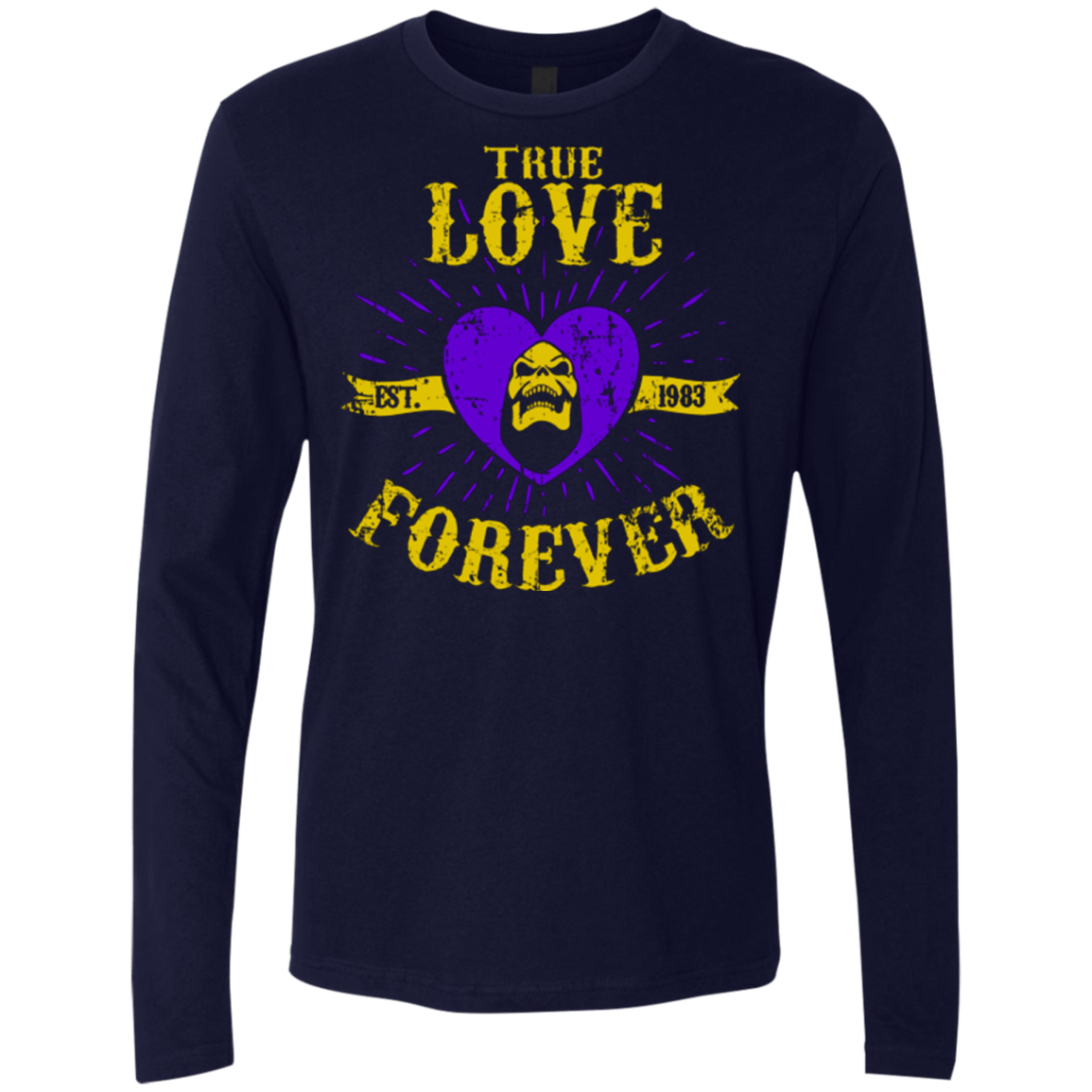 T-Shirts Midnight Navy / Small True Love Forever Masters Men's Premium Long Sleeve