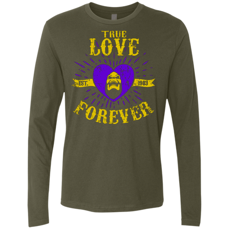 T-Shirts Military Green / Small True Love Forever Masters Men's Premium Long Sleeve