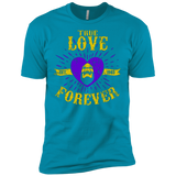 T-Shirts Turquoise / X-Small True Love Forever Masters Men's Premium T-Shirt