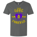 T-Shirts Heavy Metal / X-Small True Love Forever Masters Men's Premium V-Neck