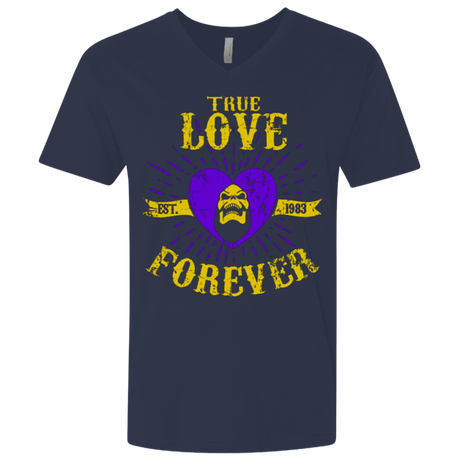 T-Shirts Midnight Navy / X-Small True Love Forever Masters Men's Premium V-Neck