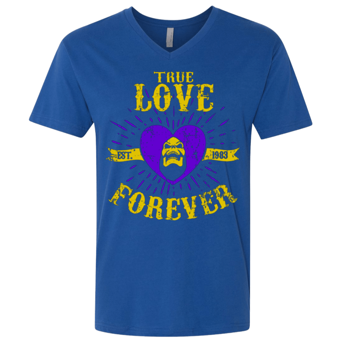 T-Shirts Royal / X-Small True Love Forever Masters Men's Premium V-Neck