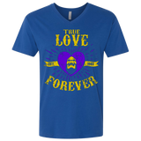 T-Shirts Royal / X-Small True Love Forever Masters Men's Premium V-Neck