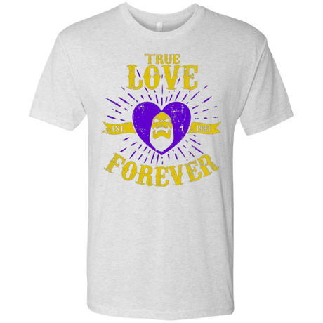 T-Shirts Heather White / Small True Love Forever Masters Men's Triblend T-Shirt