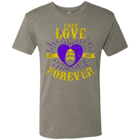 T-Shirts Venetian Grey / Small True Love Forever Masters Men's Triblend T-Shirt