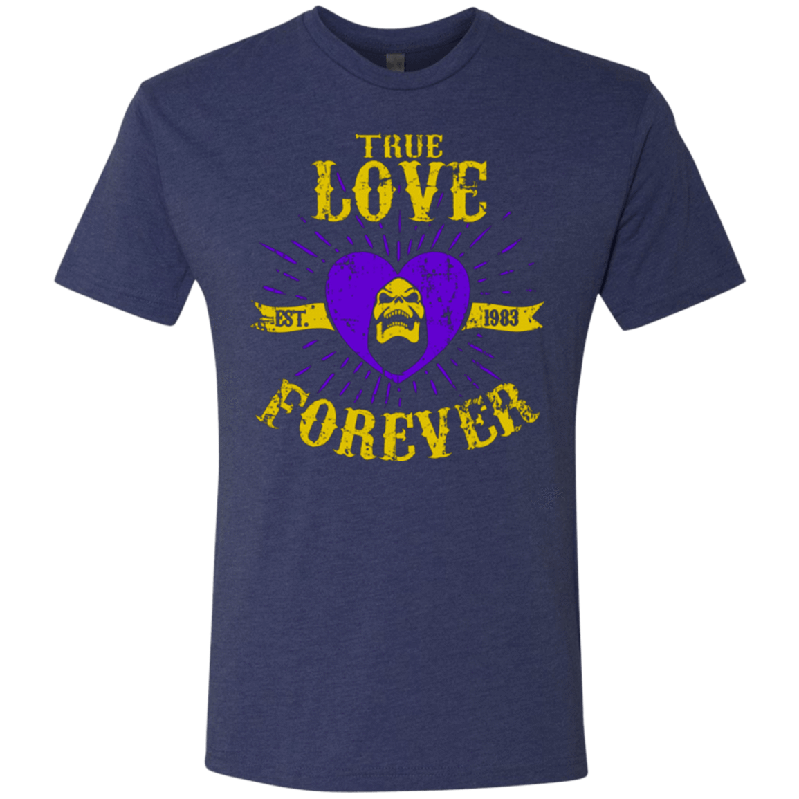 T-Shirts Vintage Navy / Small True Love Forever Masters Men's Triblend T-Shirt