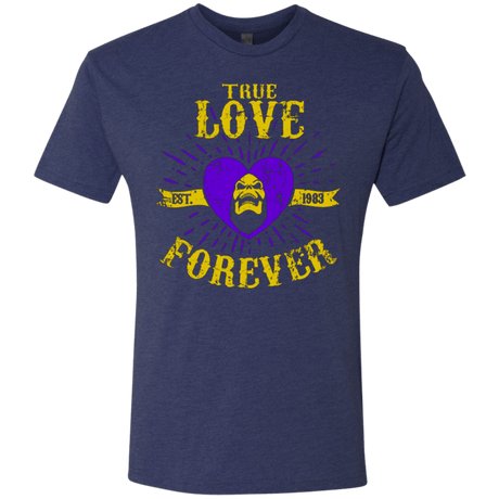 T-Shirts Vintage Navy / Small True Love Forever Masters Men's Triblend T-Shirt