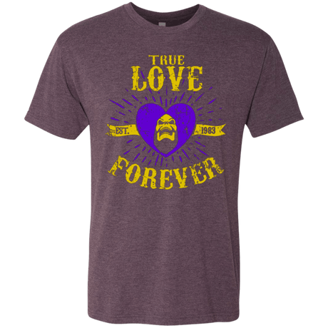 T-Shirts Vintage Purple / Small True Love Forever Masters Men's Triblend T-Shirt