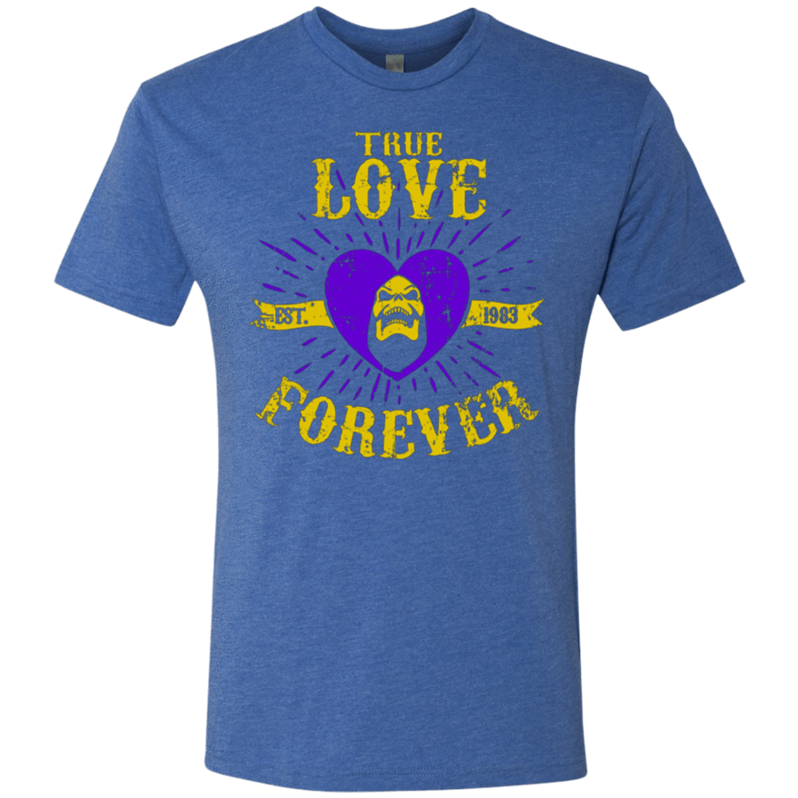 T-Shirts Vintage Royal / Small True Love Forever Masters Men's Triblend T-Shirt