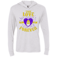 T-Shirts Heather White / X-Small True Love Forever Masters Triblend Long Sleeve Hoodie Tee