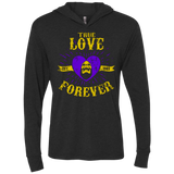 T-Shirts Vintage Black / X-Small True Love Forever Masters Triblend Long Sleeve Hoodie Tee