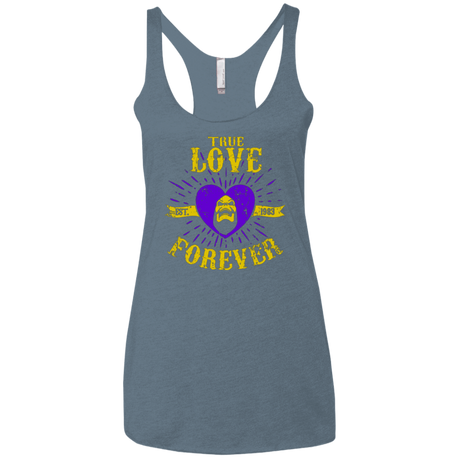 T-Shirts Indigo / X-Small True Love Forever Masters Women's Triblend Racerback Tank
