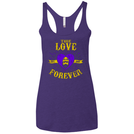 T-Shirts Purple / X-Small True Love Forever Masters Women's Triblend Racerback Tank