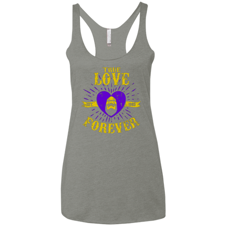 T-Shirts Venetian Grey / X-Small True Love Forever Masters Women's Triblend Racerback Tank