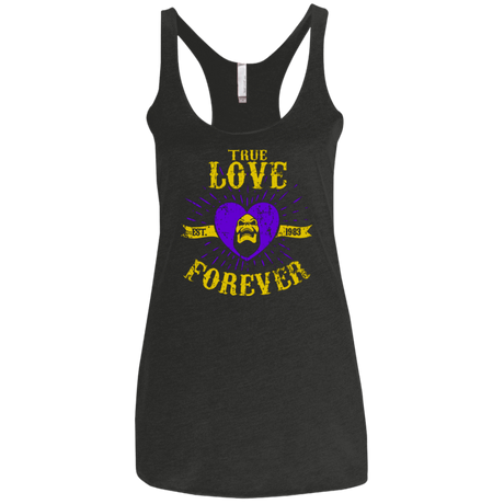 T-Shirts Vintage Black / X-Small True Love Forever Masters Women's Triblend Racerback Tank