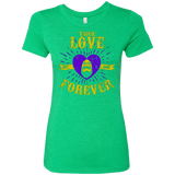 T-Shirts Envy / Small True Love Forever Masters Women's Triblend T-Shirt