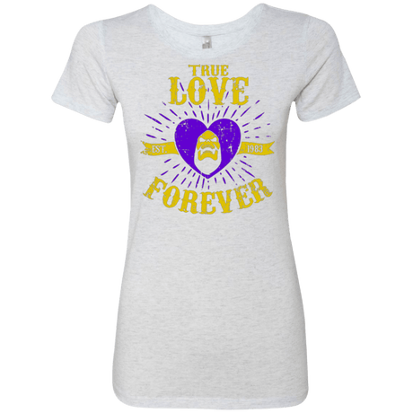 T-Shirts Heather White / Small True Love Forever Masters Women's Triblend T-Shirt