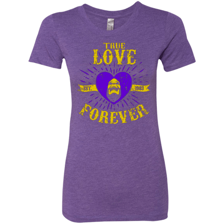 T-Shirts Purple Rush / Small True Love Forever Masters Women's Triblend T-Shirt