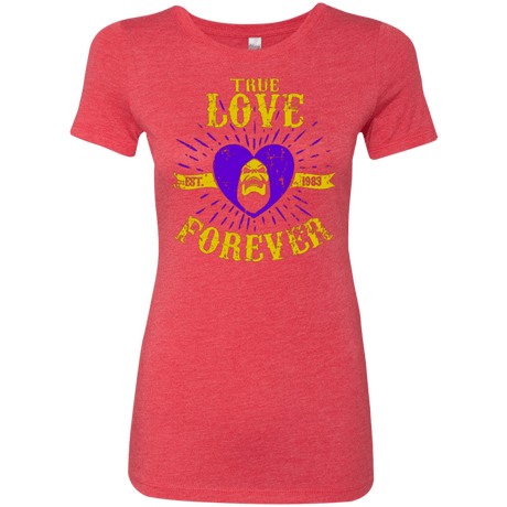 T-Shirts Vintage Red / Small True Love Forever Masters Women's Triblend T-Shirt