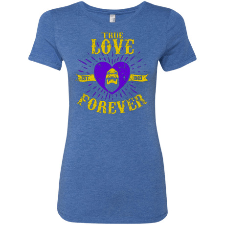 T-Shirts Vintage Royal / Small True Love Forever Masters Women's Triblend T-Shirt
