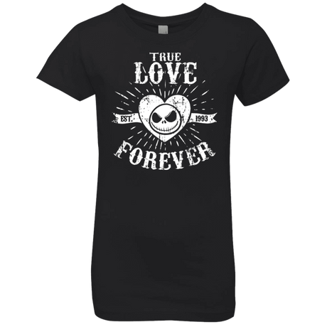 T-Shirts Black / YXS True Love Forever Nightmare Girls Premium T-Shirt