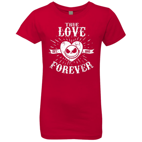 T-Shirts Red / YXS True Love Forever Nightmare Girls Premium T-Shirt