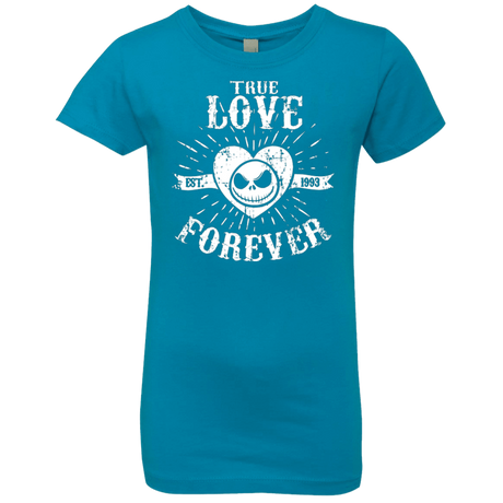 T-Shirts Turquoise / YXS True Love Forever Nightmare Girls Premium T-Shirt