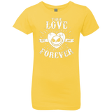 T-Shirts Vibrant Yellow / YXS True Love Forever Nightmare Girls Premium T-Shirt