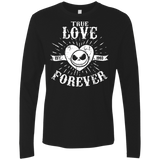 T-Shirts Black / Small True Love Forever Nightmare Men's Premium Long Sleeve