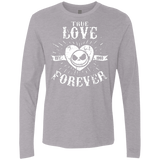 T-Shirts Heather Grey / Small True Love Forever Nightmare Men's Premium Long Sleeve