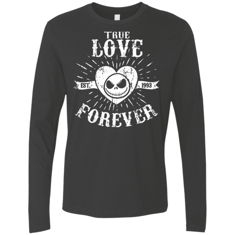 T-Shirts Heavy Metal / Small True Love Forever Nightmare Men's Premium Long Sleeve