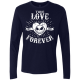 T-Shirts Midnight Navy / Small True Love Forever Nightmare Men's Premium Long Sleeve